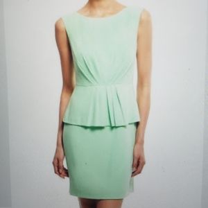 Beautiful green peplum dress